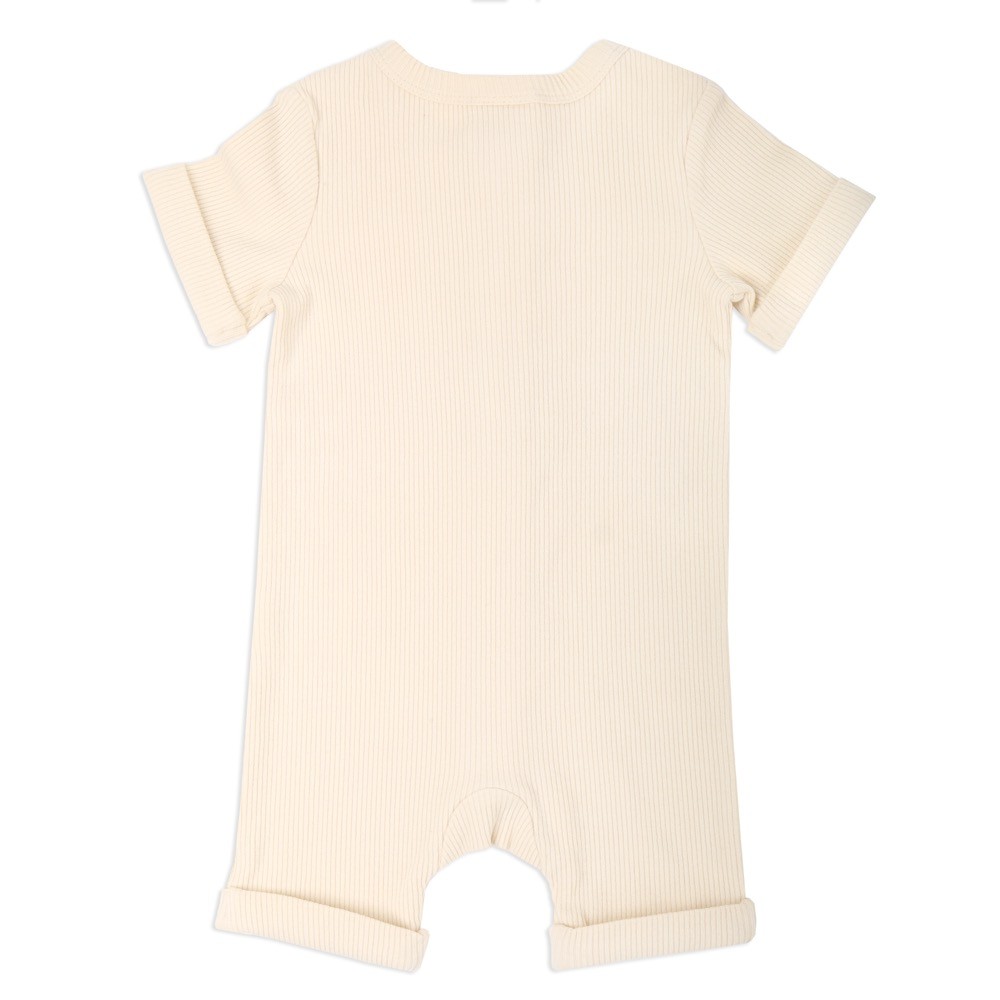 Bilbi Onesie Short Sleeve Ribbed Organics Natural | Bodysuits | Baby ...