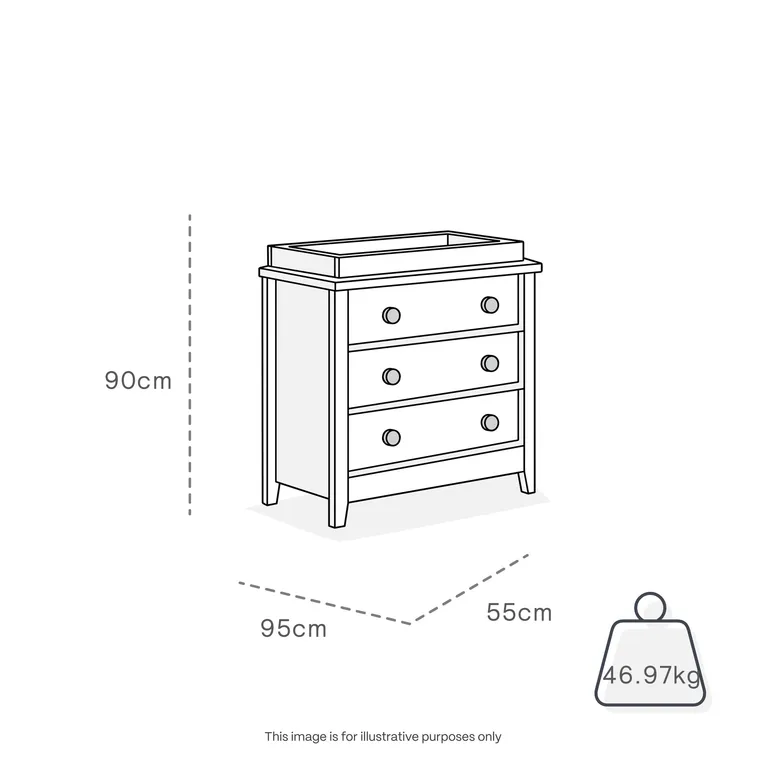 Love N Care Arlo Chest Natural