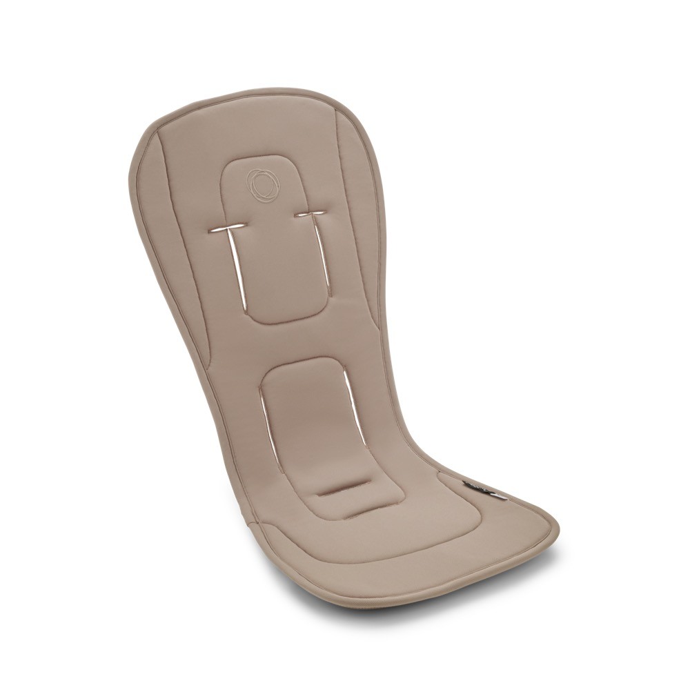 Bugaboo Dual Comfort Seat Liner Dune Taupe Liners Baby Bunting AU