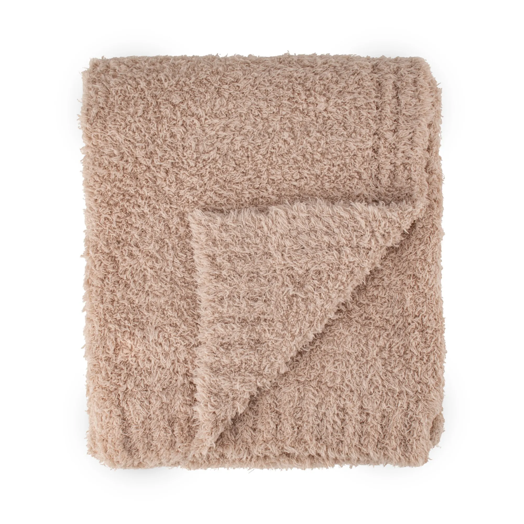 Little Bamboo Marshmallow Blanket Oat Milk