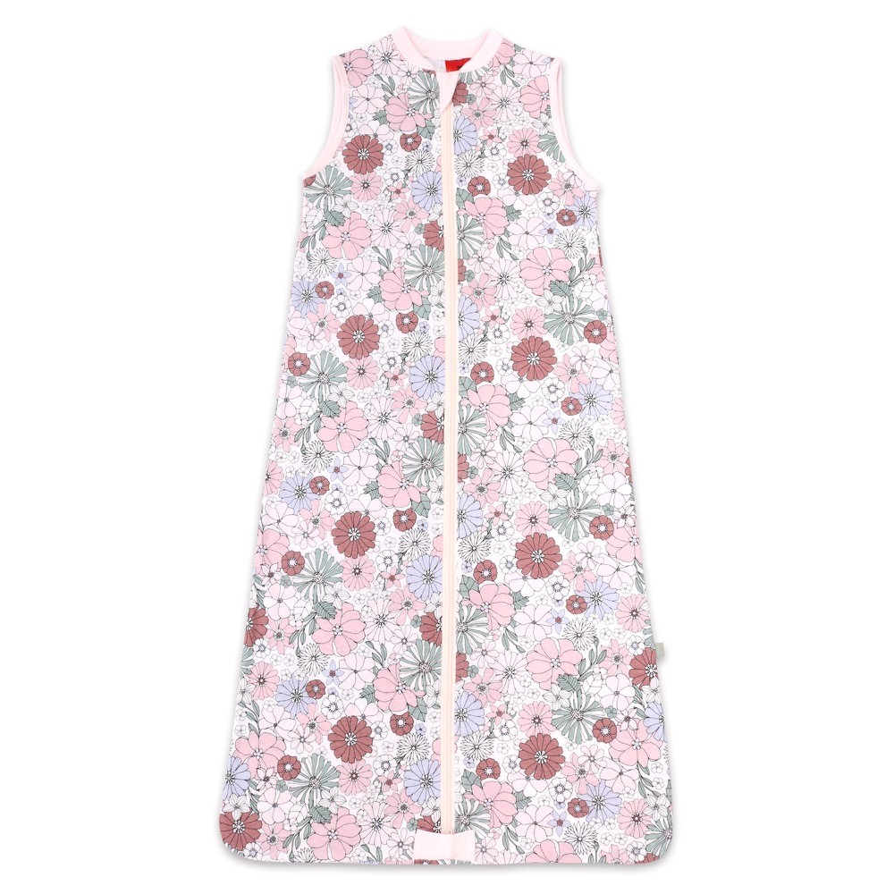 Bilbi Sleeping Bag Sleeveless Organic 0.2 Tog Big Floral 12-24 Months