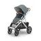 Uppababy Vista V3 With Bassinet Silver Stone Blue Callum - 
