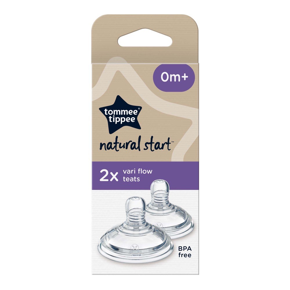 Tommee Tippee Natural Start Bottle Teats Vari Flow M Pack