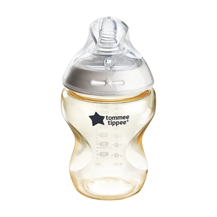 Tommee Tippee Natural Start PPSU Anti-Colic Bottle With Slow-Flow Teat 260Ml 0M+ White