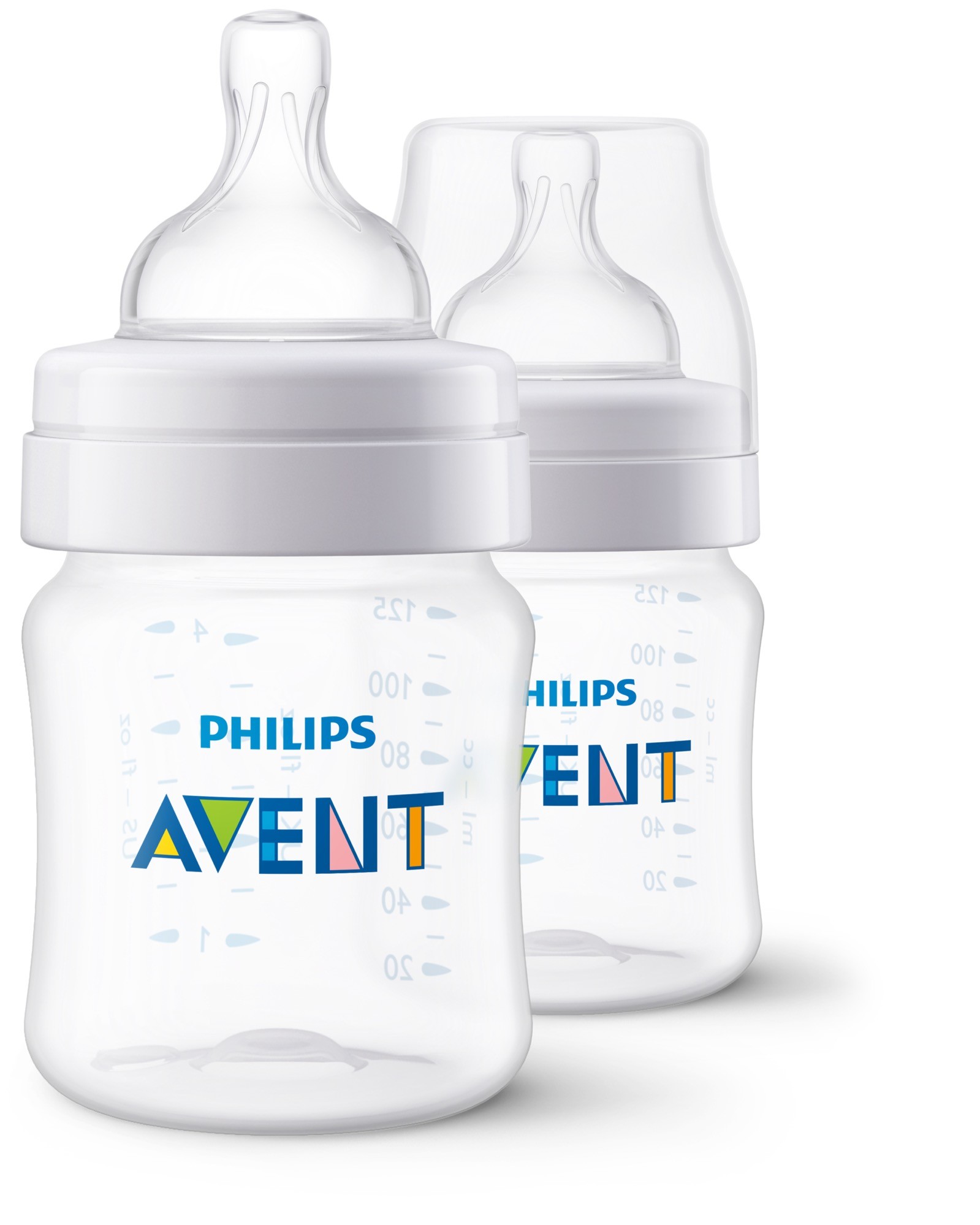 Avent Anti Colic Baby Bottles 125Ml 2 Pack Baby Bunting AU Avent Anti Colic Baby Bottles 125Ml 2 Pack Baby Bunting AU