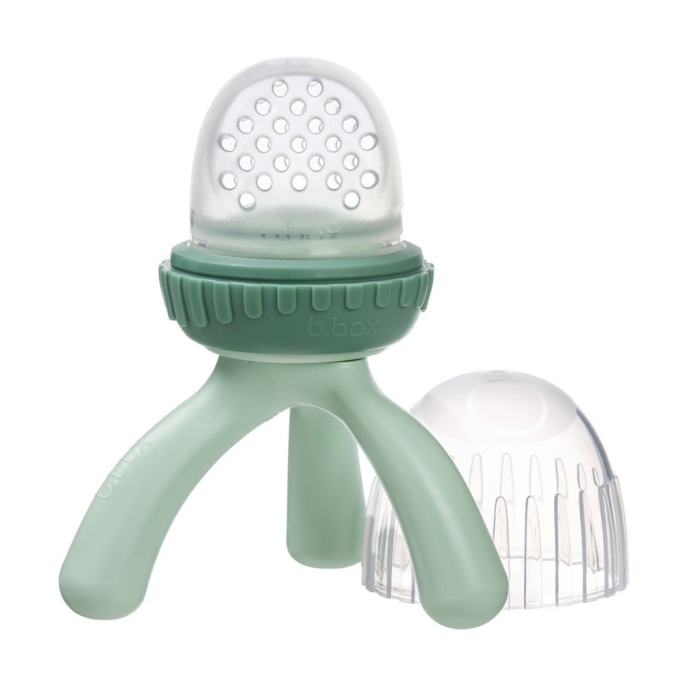 B.Box Silicone Fresh Food Feeder Sage | Baby Bunting AU
