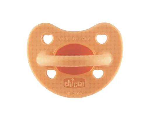 Chicco Physioforma Soft Luxe Soother 2-6M Orange Baby Bunting AU