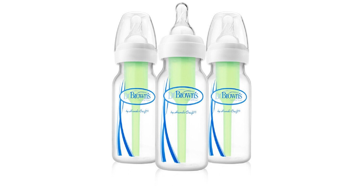 Dr Browns Options+ 120Ml Narrow Neck Bottles 3Pk Baby Bunting AU