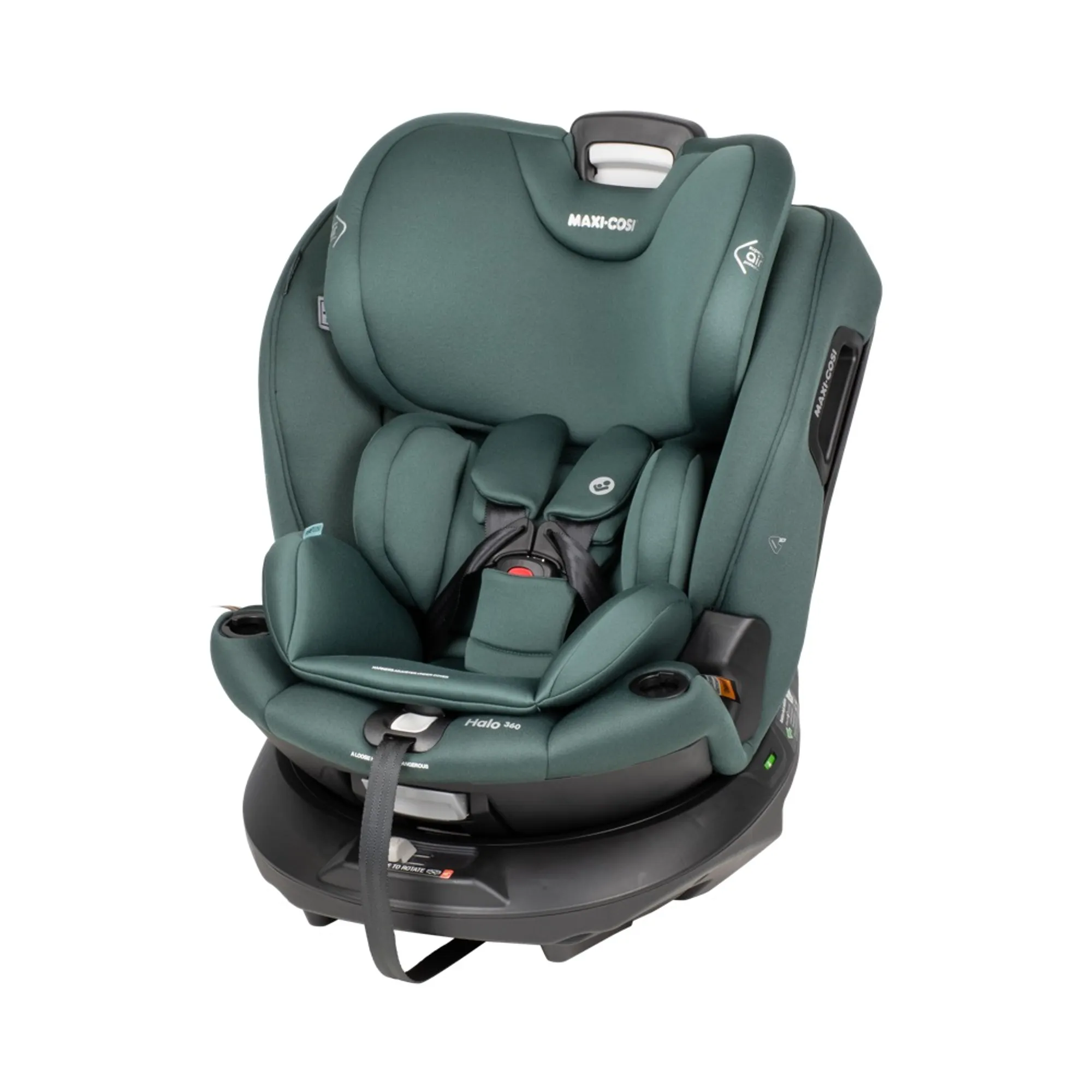 Maxi Cosi Halo 360 Convertible Car Seat Forest Green