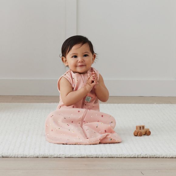 ergoPouch Jersey Sleeping Bag 0.2 Tog Daisies Size 2-4 Years