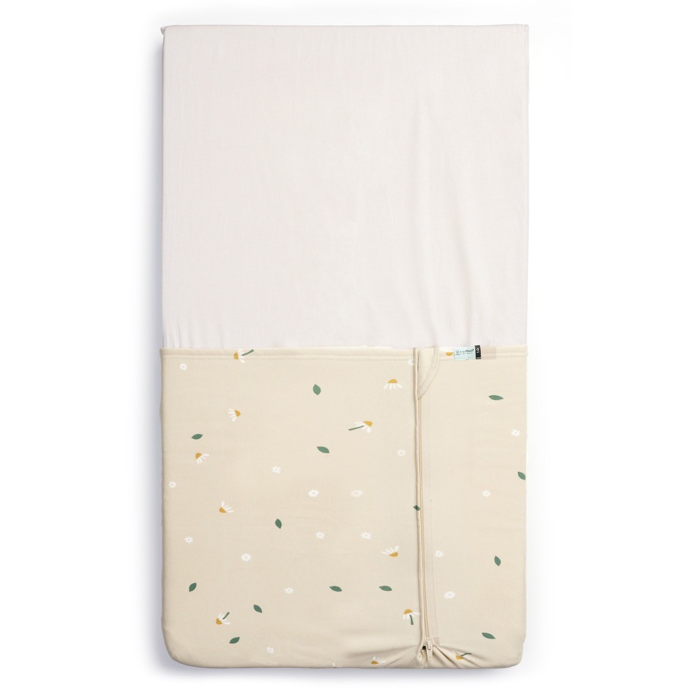 Ergopouch Tuck Sheet Cot Daisy Sprinkle Baby Bunting NZ