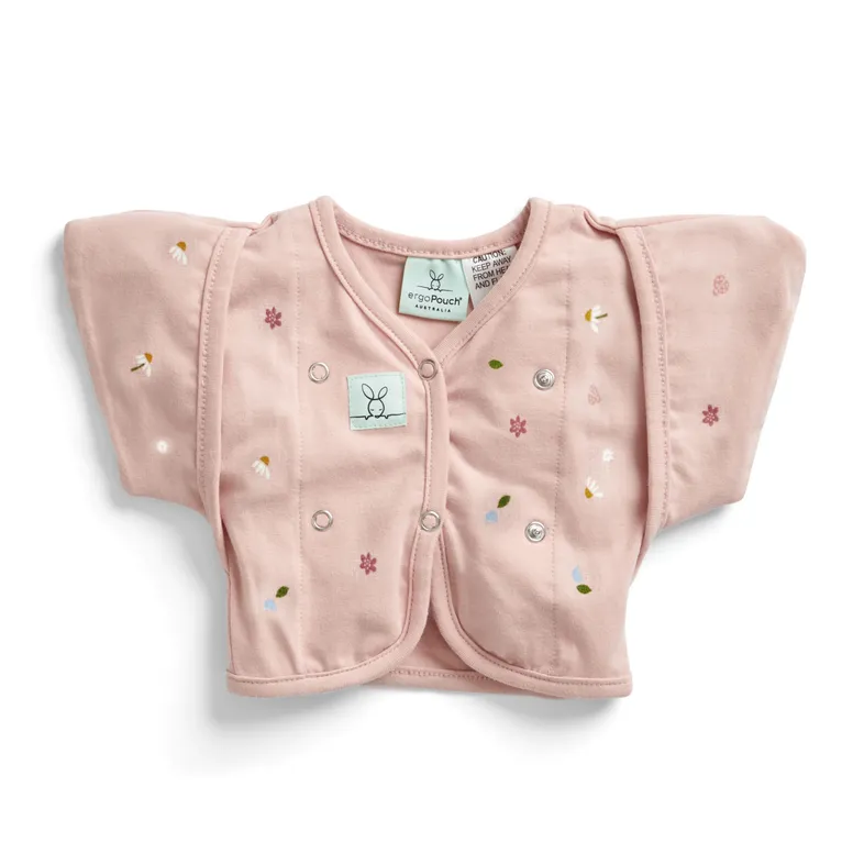 ergoPouch Butterfly Cardi 0.2 Tog Daisies Size 2-6 Months