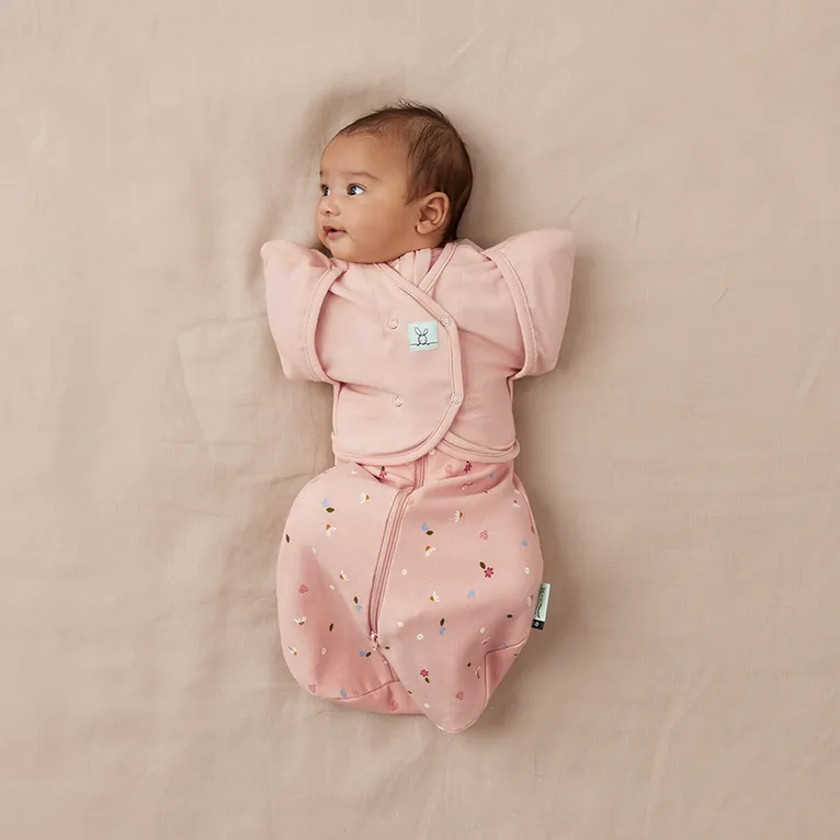 ergoPouch Butterfly Cardi 0.2 Tog Daisies Size 2-6 Months