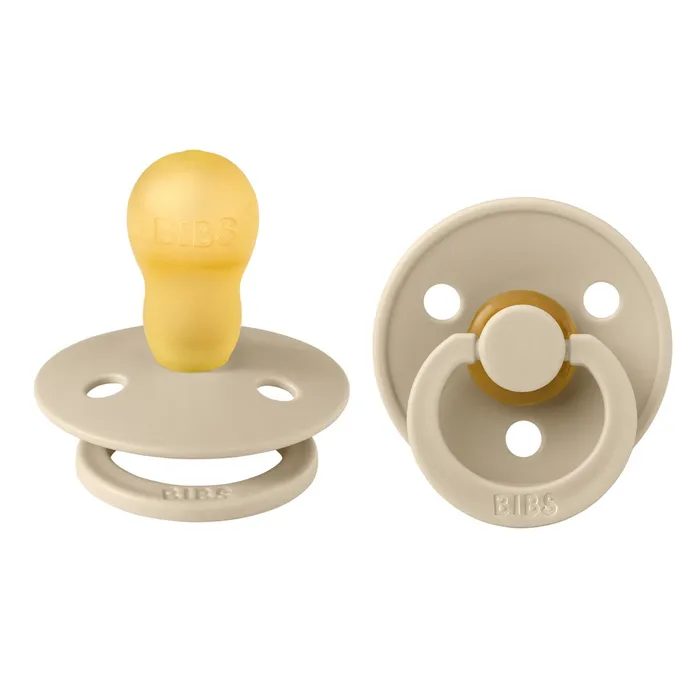 BIBS Pacifier Round Latex Vanilla Size 3