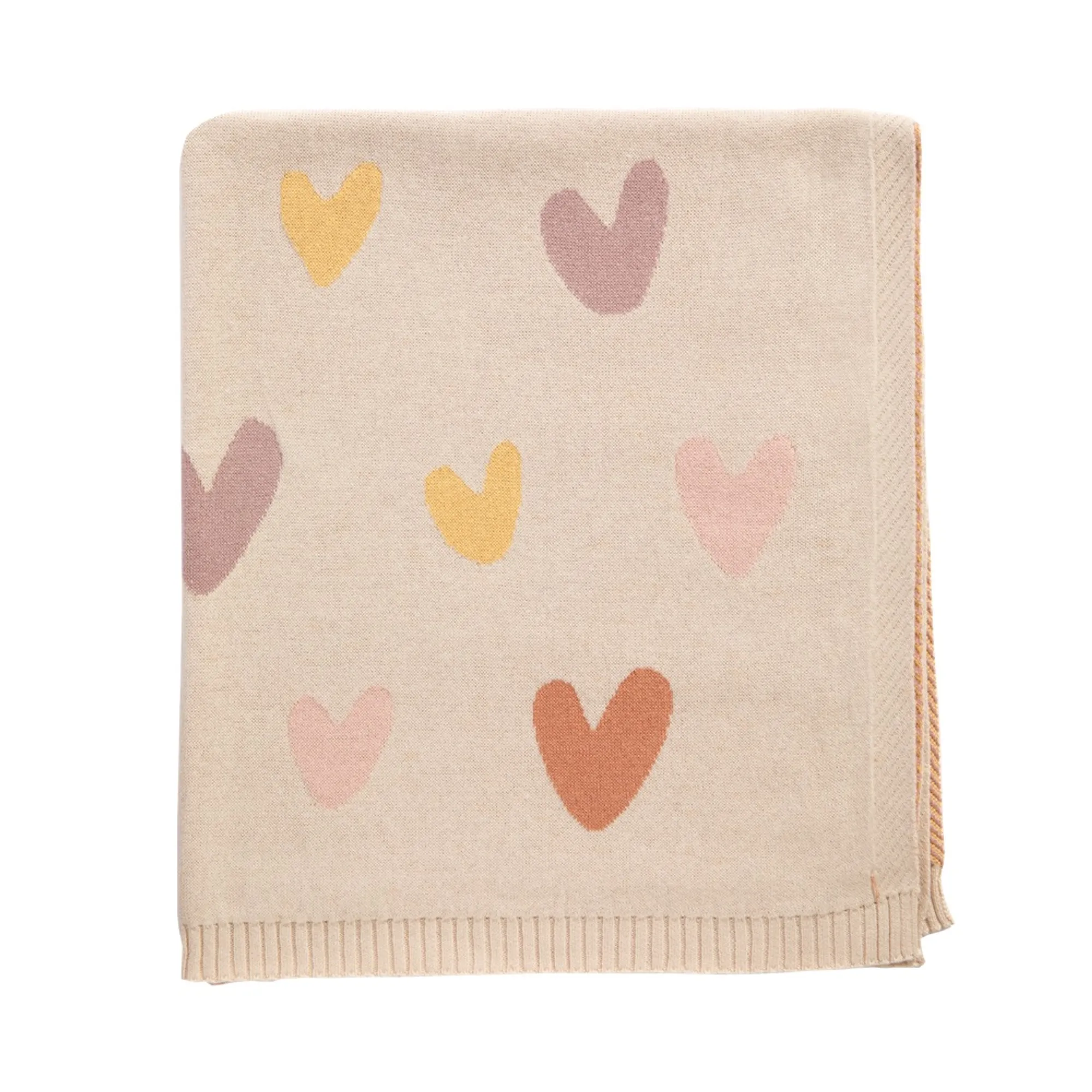 Living Textiles Jaquard Blanket Boho Bliss