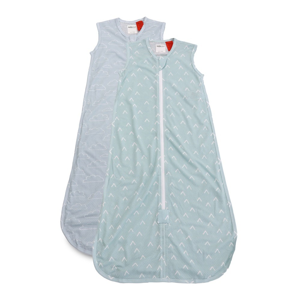 Bubba Blue 2 Pack Sleepbag Air+ 0.3 Tog Sky / Mint Size 3-12 Months ...