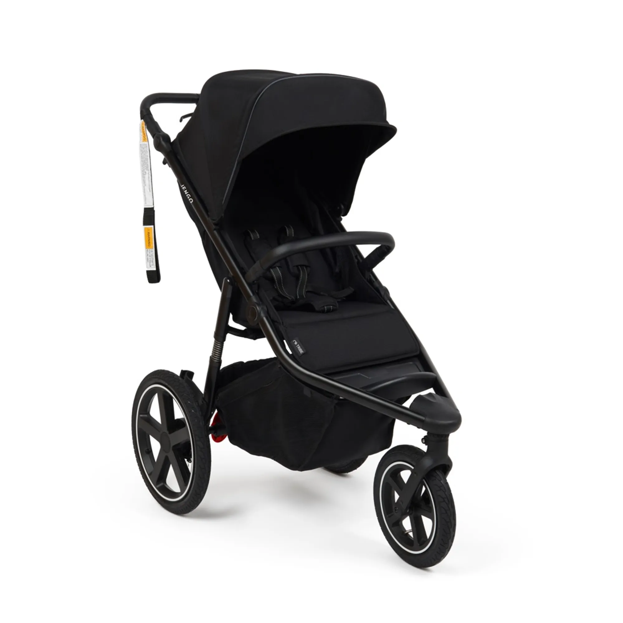 Jengo Tribe 3 Wheel Stroller Black