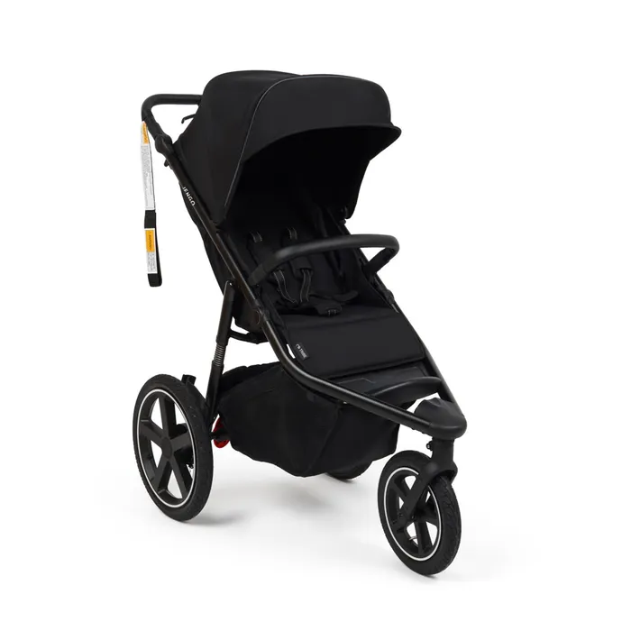 Jengo Tribe 3 Wheel Stroller Black