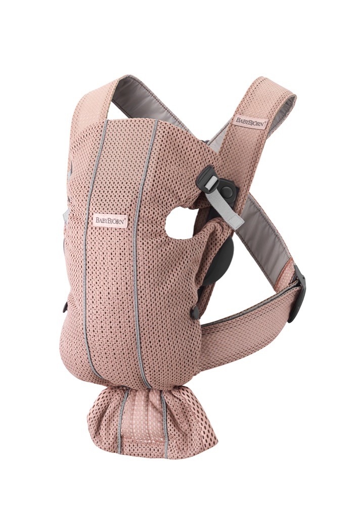 Babybjorn Carrier Mini 3D Mesh Dusty Pink Baby Bunting NZ