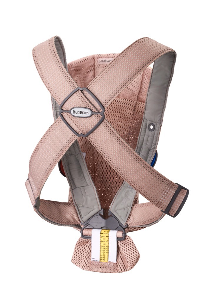 Babybjorn Carrier Mini 3D Mesh Dusty Pink | Baby Bunting NZ