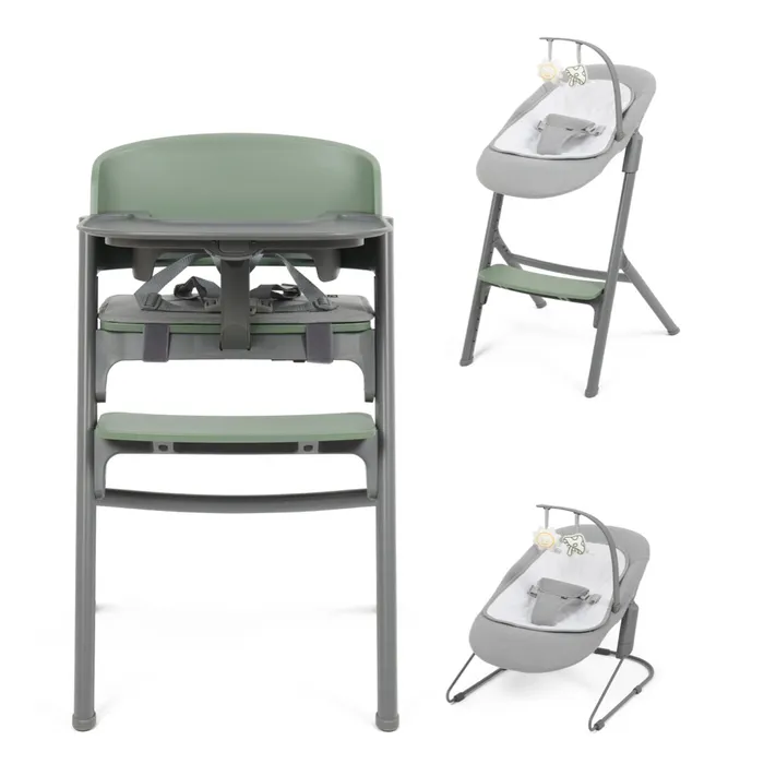 Jengo Flexx Highchair With Bouncer Green