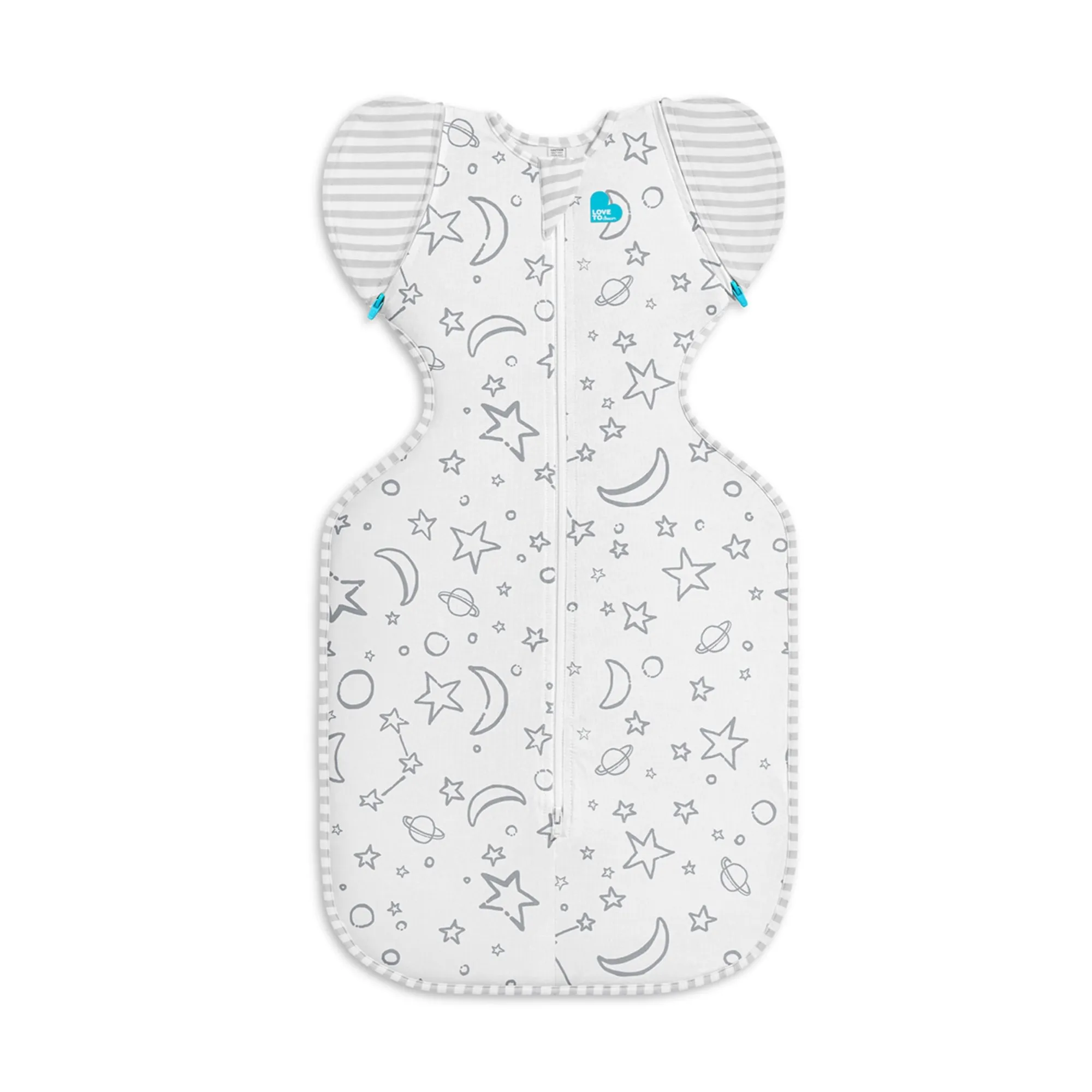 Love To Dream Transition Bag Bamboo Stars & Moon 1 Tog Cream Size Large