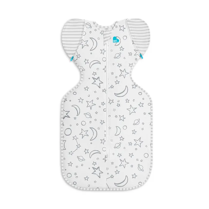 Love To Dream Transition Bag Bamboo Stars & Moon 1 Tog Cream Size Large