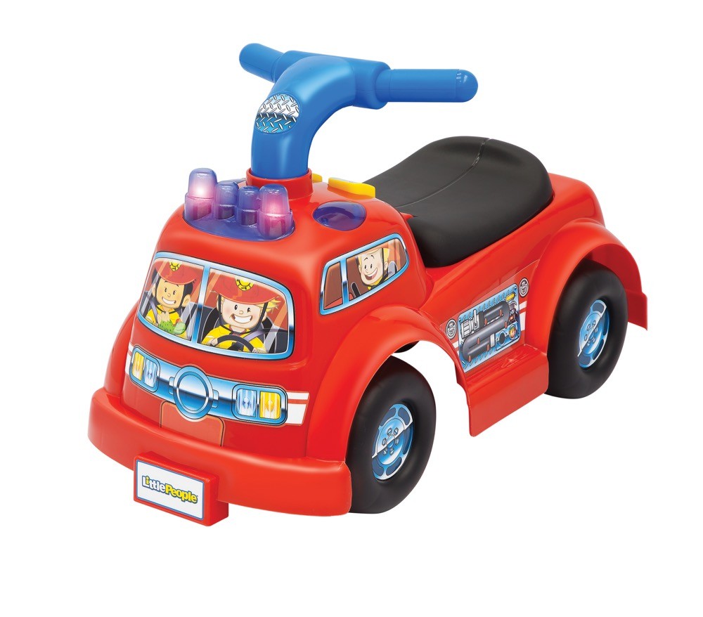 Fire truck ride on toy fisher price on sale