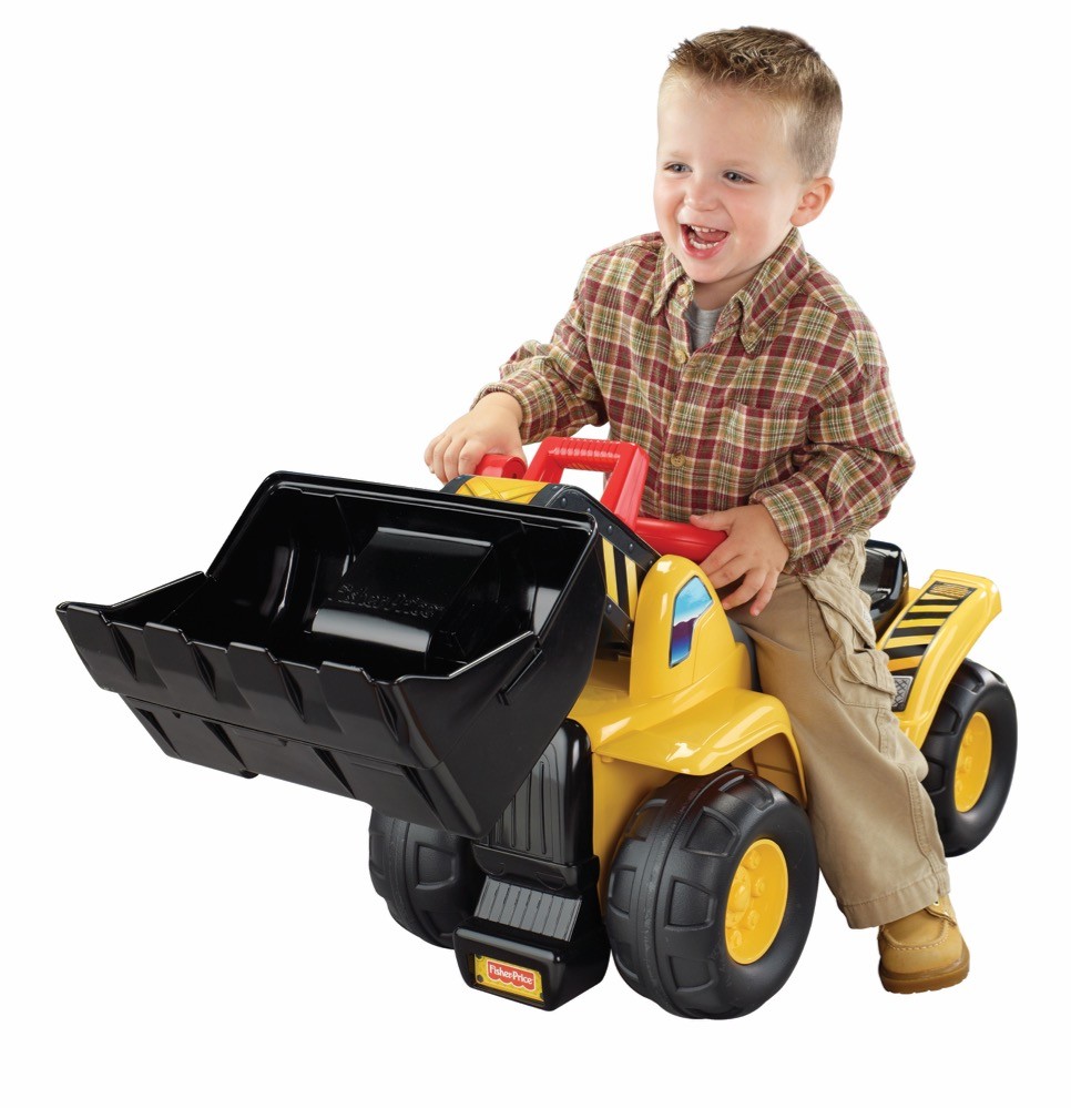 Fisher price construction ride on on sale