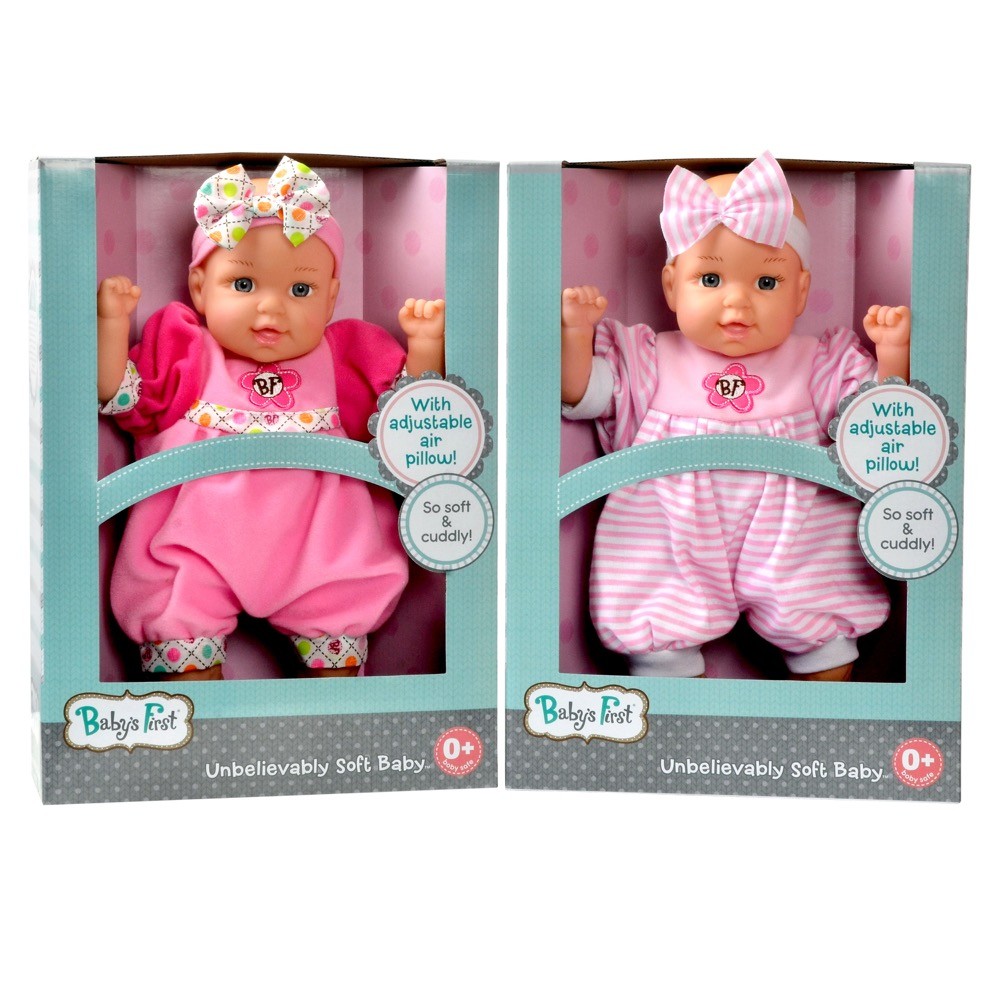 Baby First Unbelievably Soft Baby Doll Assorted