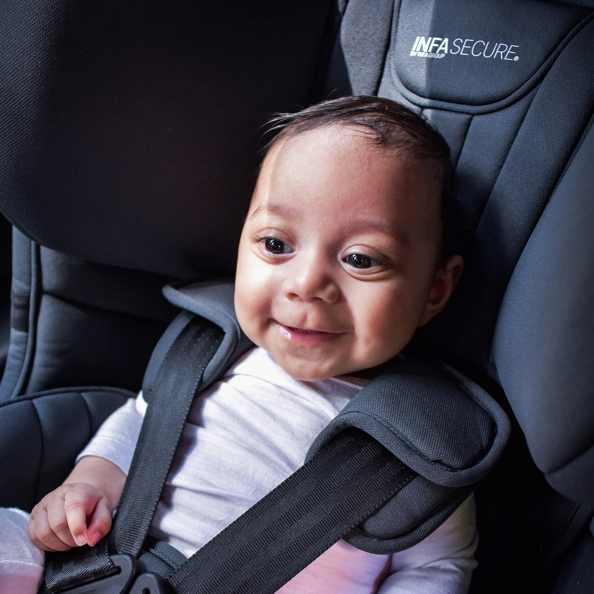 Infasecure Assure To Years Car Seat Grey Baby Bunting AU - Main Image