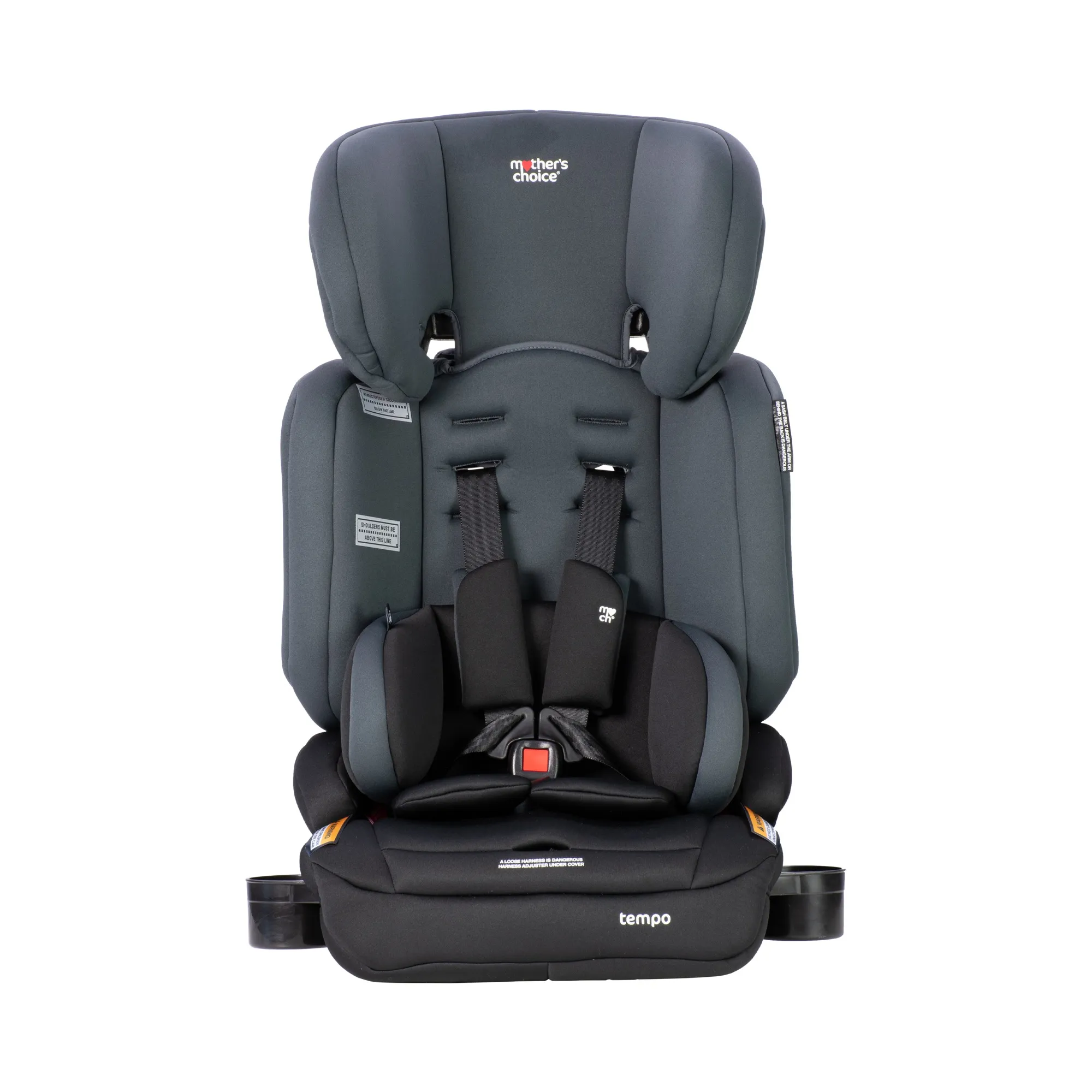 Mothers Choice Tempo Convertible Booster Black