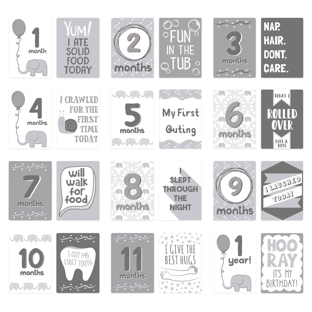 The Peanut Shell Milestone Cards Little Peanut