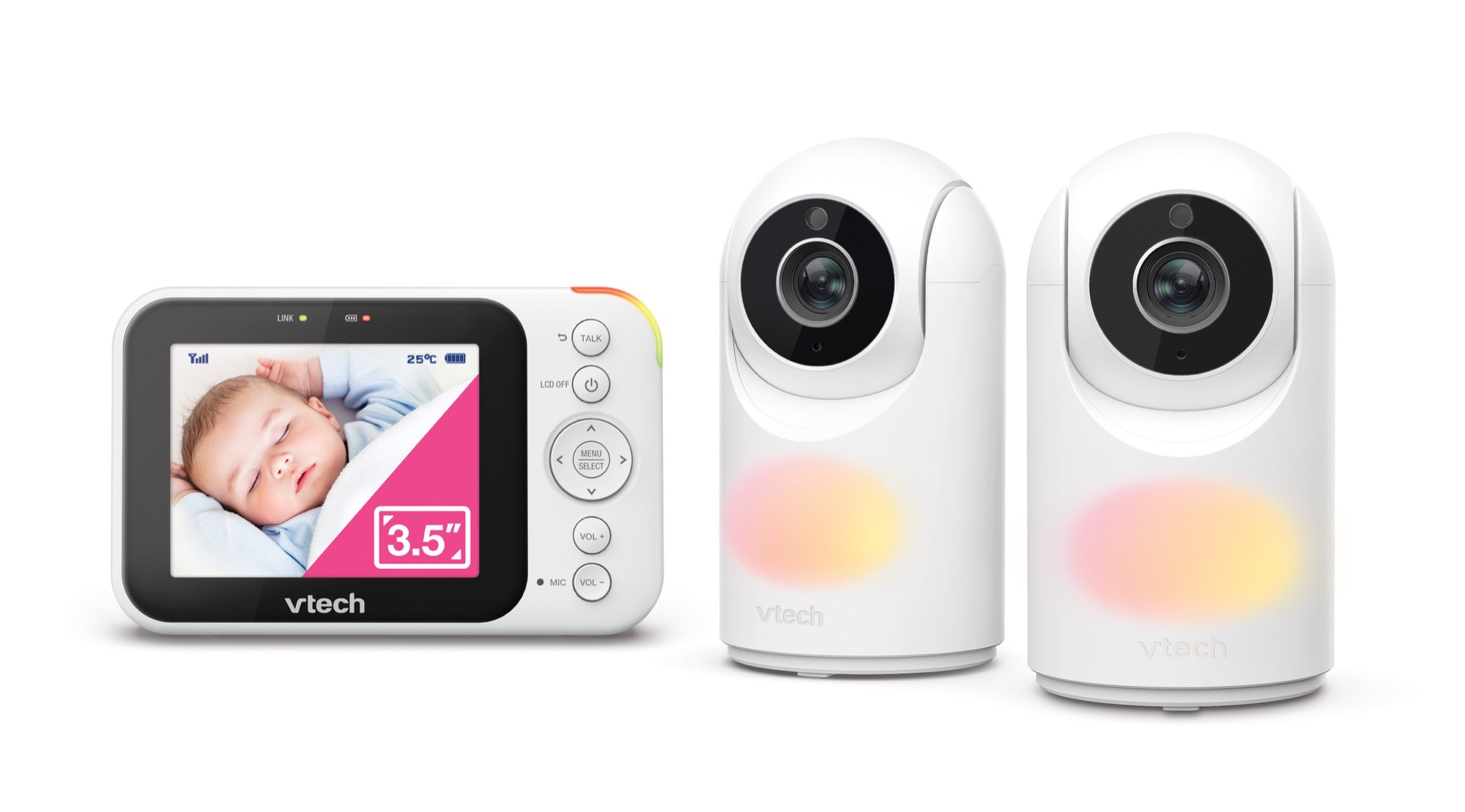 Camera Vtech Bm3600 VTech Video Audio Monitor BM3900N 2-Camera