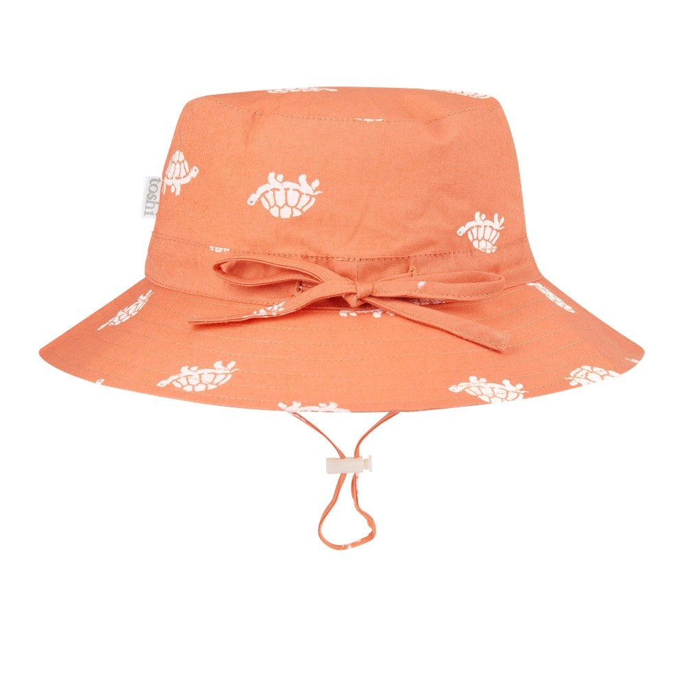 Toshi Sunhat Turtle Orange Size Extra Small