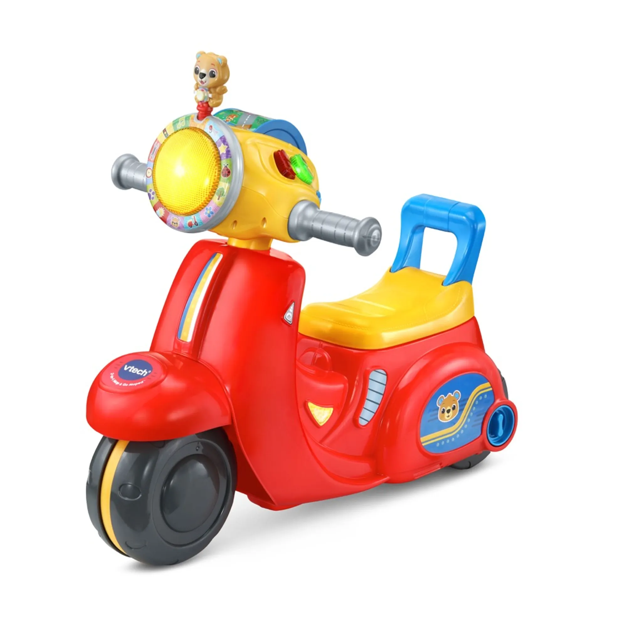 VTech 2-In-1 Ride & Balance Scooter Red