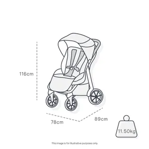 Nuna TRVL Dubl Caviar