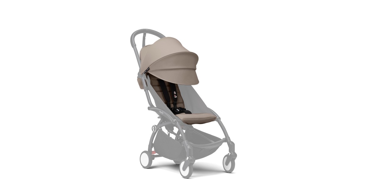 Taupe Yoyo Stroller Stokke Yoyo 6+ Color Pack Taupe Baby Bunting AU
