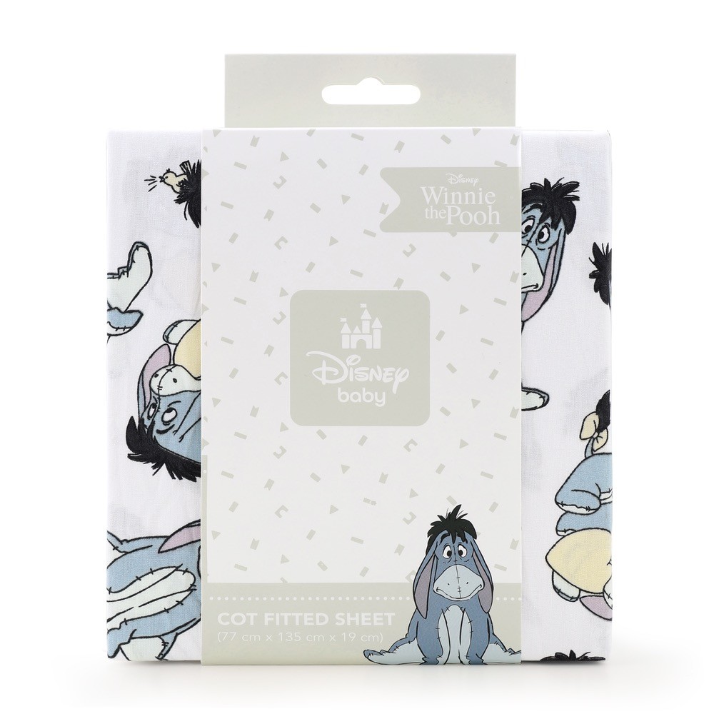 Disney Fitted Sheet Cot Eeyore