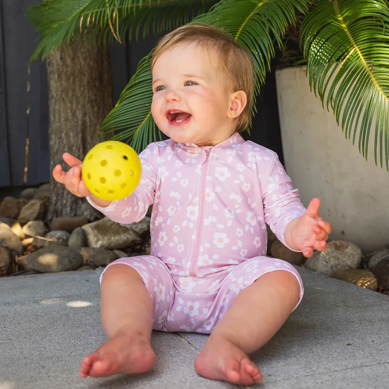Bilbi Ripple Sunsuit Orchid