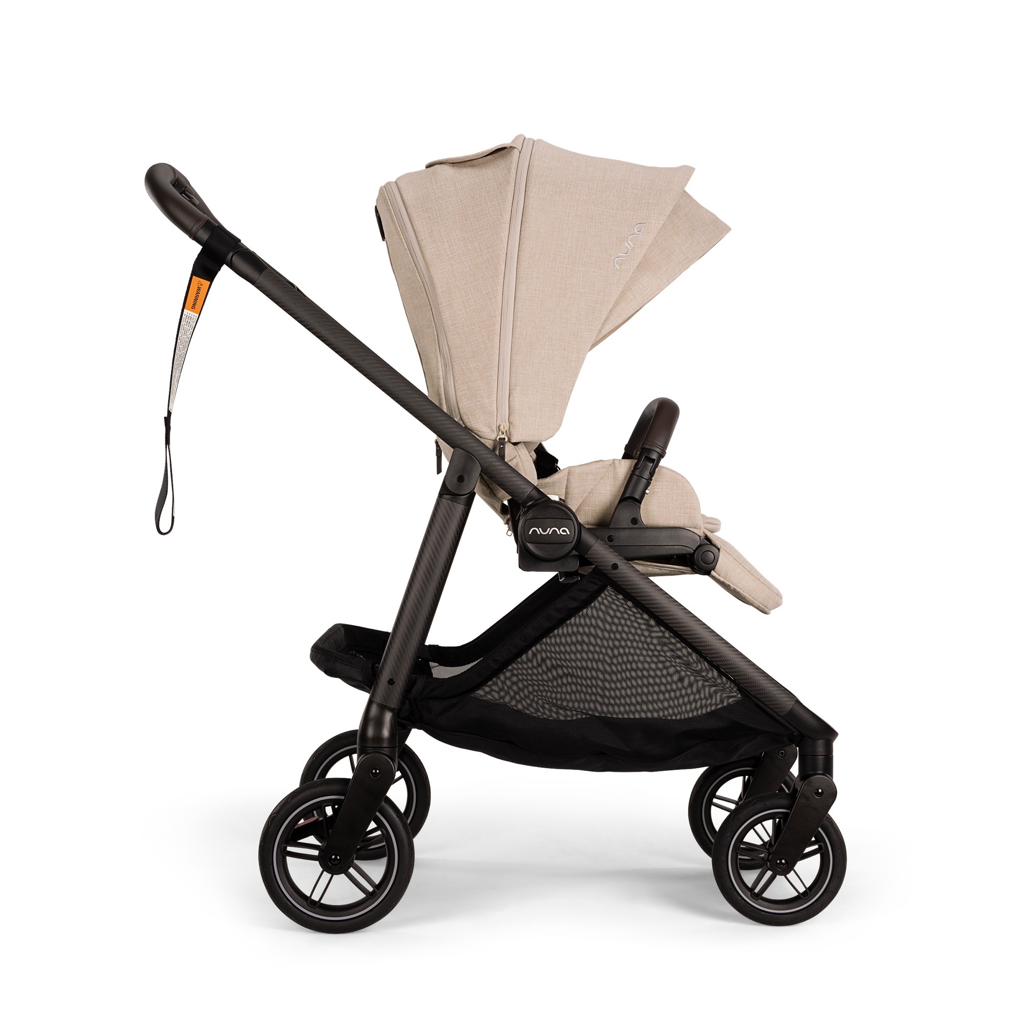 Nuna SWIV Stroller With Cup Holder Biscotti Baby Bunting AU