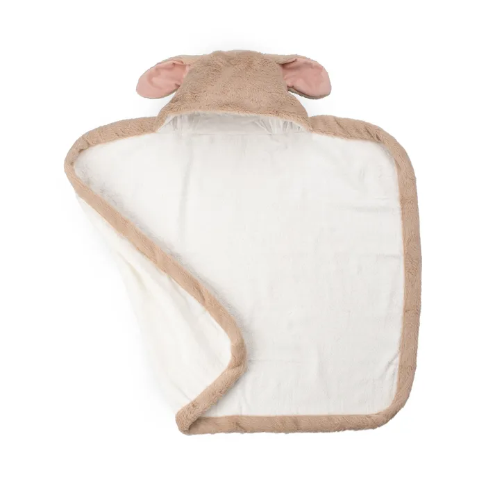 Floral Bunny Linen Towel