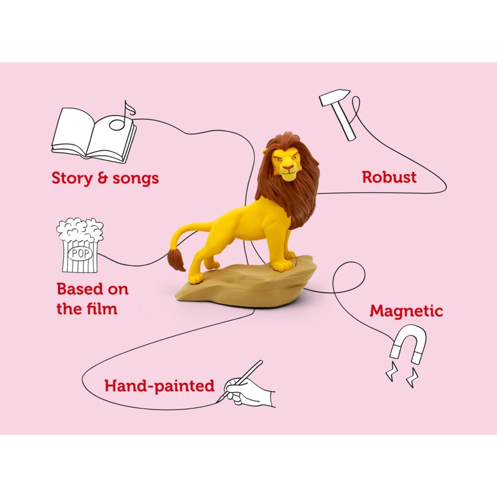 Tonies Disney - Lion King - Simba Tonie Audio Character | Childrens ...
