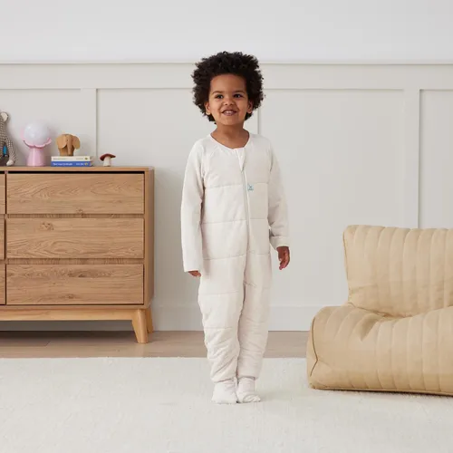 ergoPouch Sleep Onesie 3.5 Tog Oatmeal Marle Size 2-3 Years