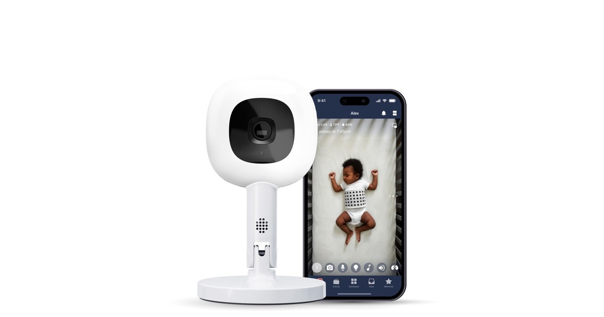 Nanit Pro Monitor + Flex Stand Duo | Baby Bunting AU