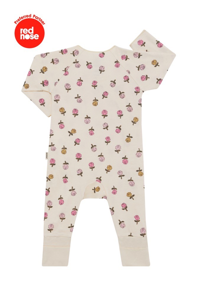 Bonds Coverall Newbies Newbies Rose Garden Baby Bunting AU