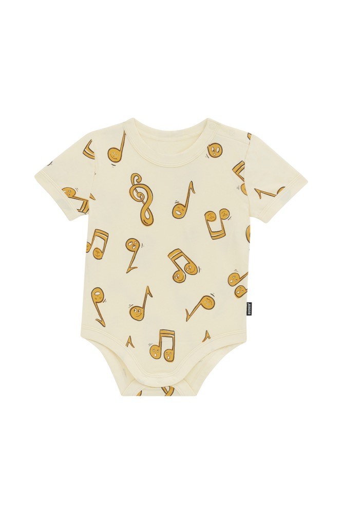 Bonds Bodysuit Short Sleeve Sweet Tunes Baby Bunting NZ