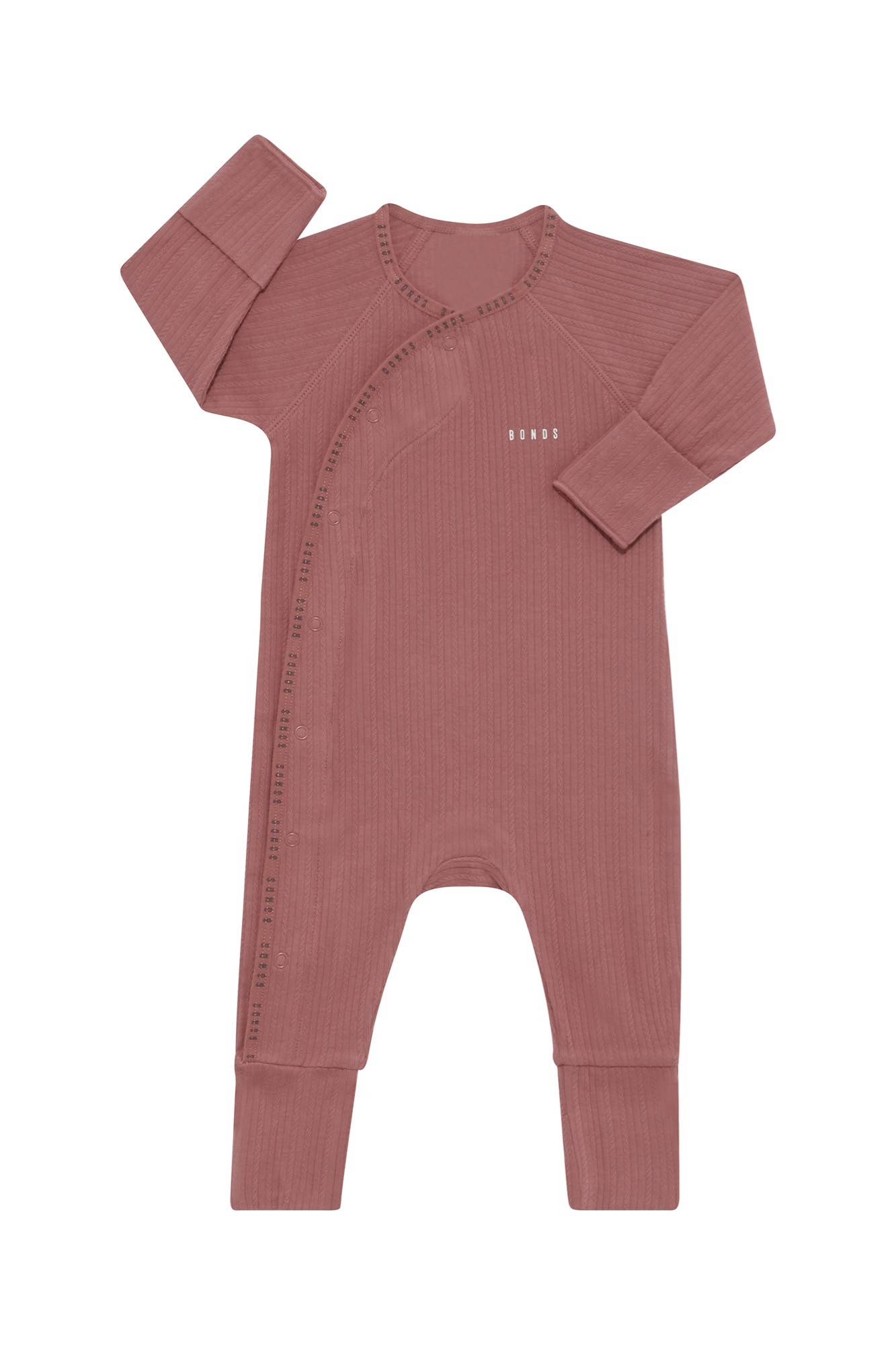 Bonds Coverall Pointelle Sweet Cinnamon Size 00000