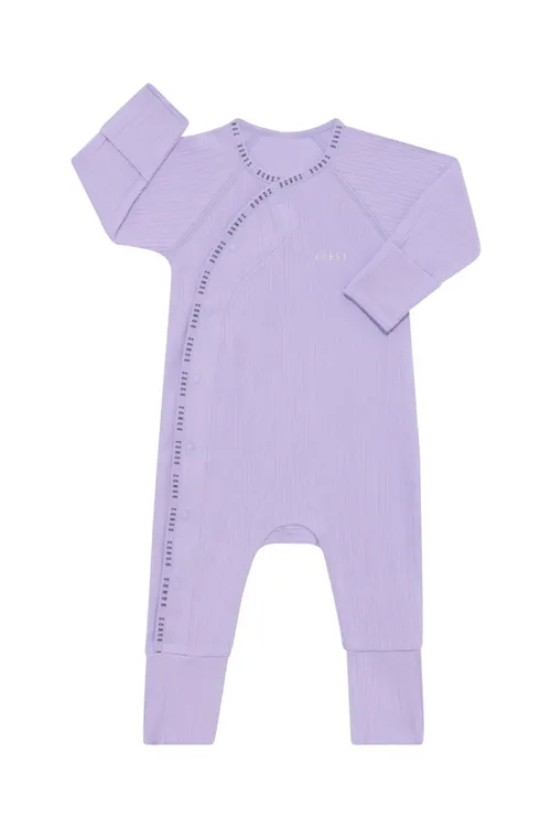 Bonds Coverall Pointelle Lilac Ice Baby Bunting AU