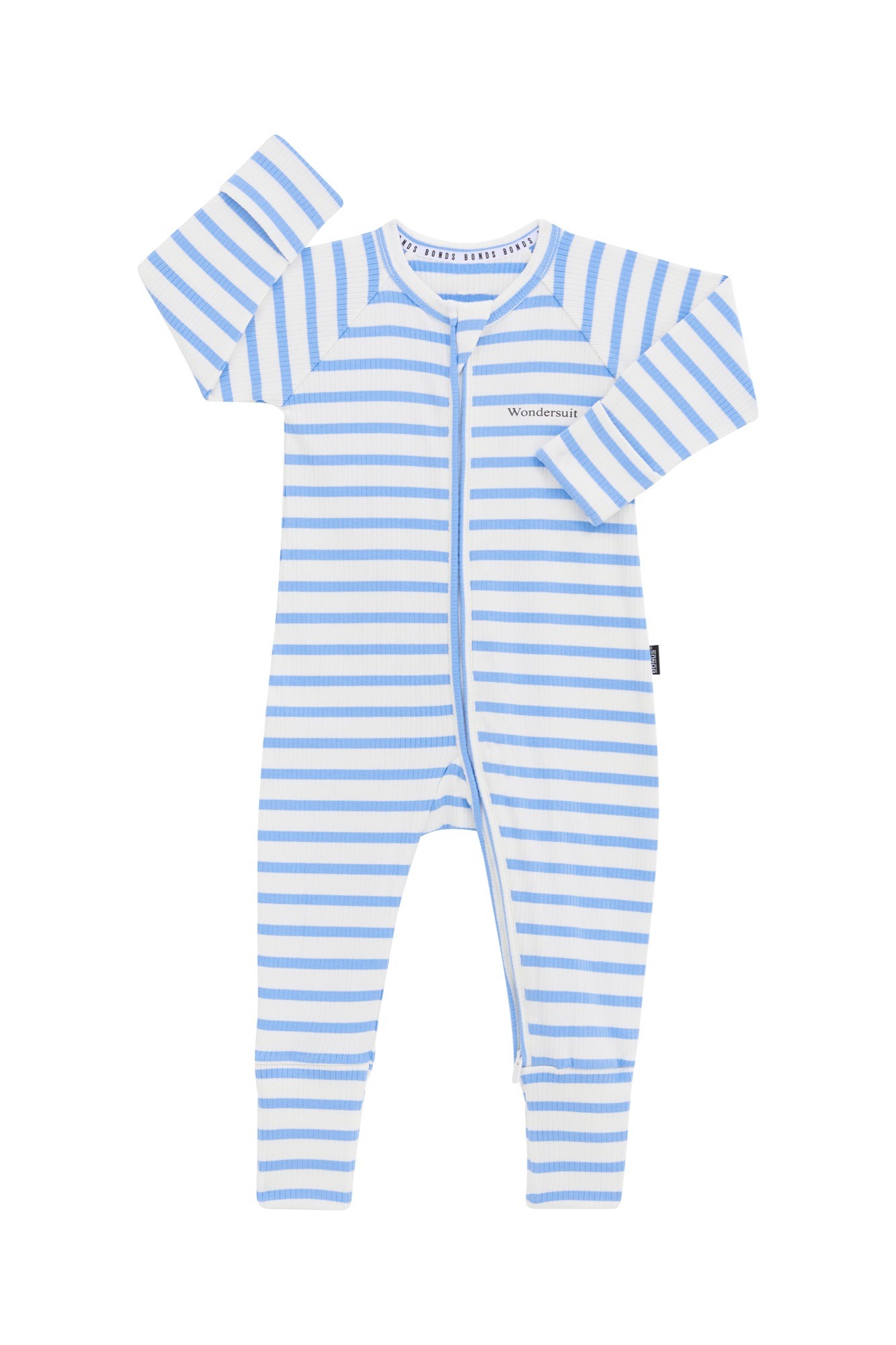 Bonds Zippy Rib Sail Away/Marscapone Size 0